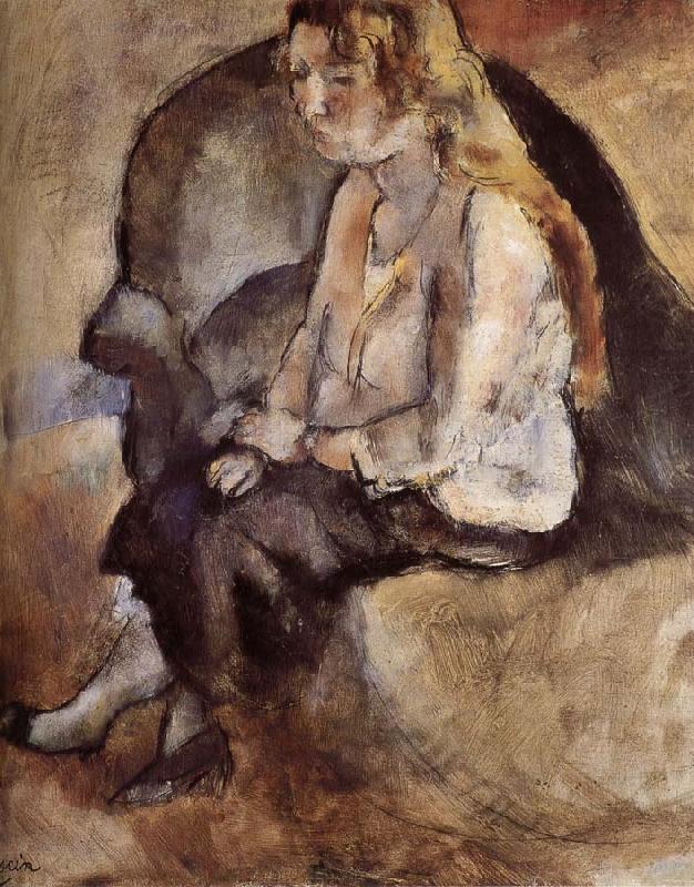 Malucy Have golden haid, Jules Pascin